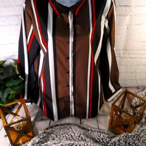 Woman's Striped Shirt XL